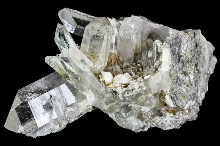 Quartz and Adularia Crystal Association - Hardangervidda, Norway #111446